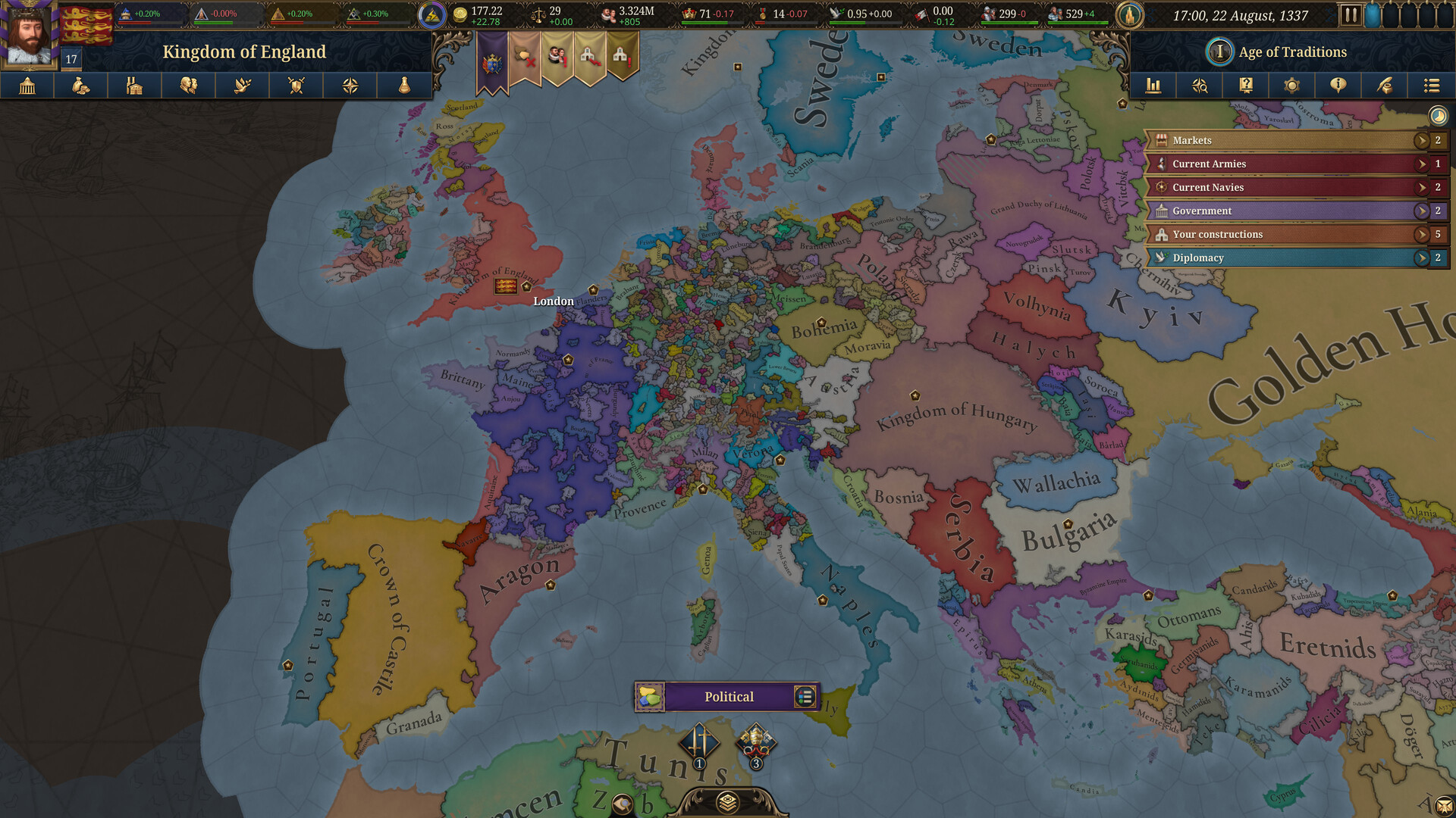 欧陆风云5/Europa Universalis