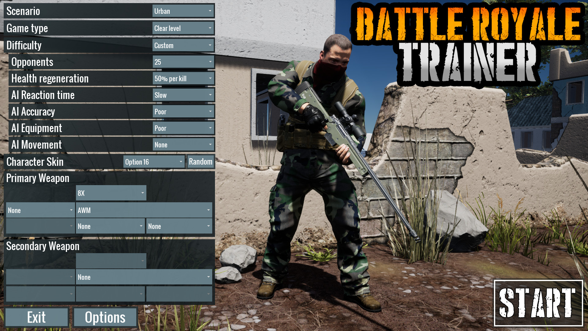 图片[2]-吃鸡模拟器/吃鸡教练/Battle Royale Trainer - 方舟游戏-方舟游戏