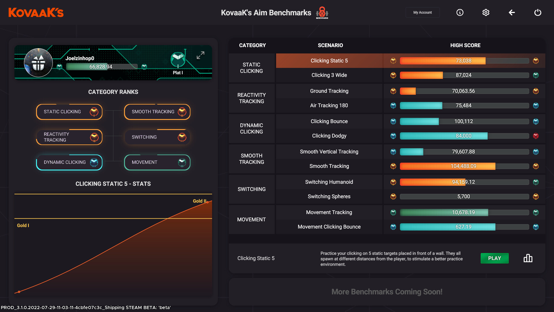 KovaaK的FPS枪法模拟器/KovaaK’s FPS Aim Trainer KovaaK的FPS枪法模拟器/KovaaK’s FPS Aim Trainer